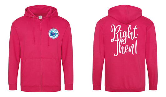 Right Then - Hot Pink Hoody